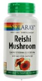 Reishi Mushroom 600 mg 100 capsules by Solaray