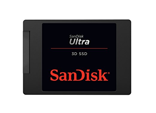 SanDisk 500GB Ultra 3D NAND SATA III SSD - 2.5-inch Solid State Drive - SDSSDH3-500G-G25