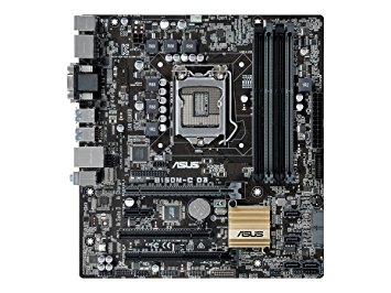 ASUS LGA1151 DDR3 DisplayPort HDMI DVI VGA SATA 6Gb/s USB 3.0 B150 Micro ATX 1800 Motherboards B150M-C D3