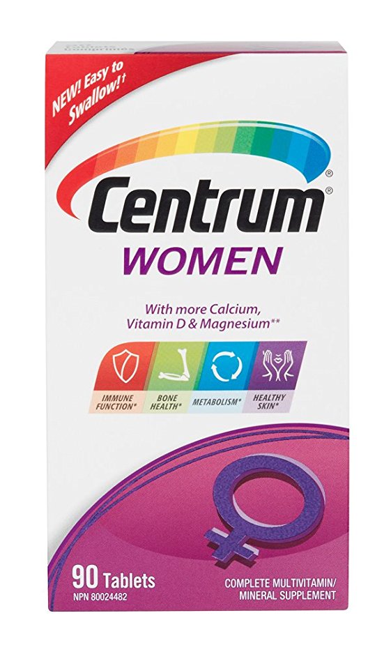 Centrum Women, Complete Multivitamin & Mineral Supplement, 90 Tablets