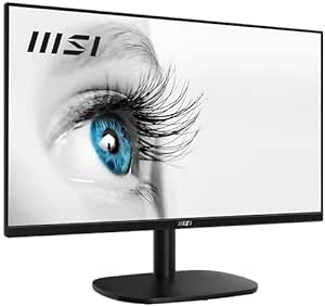 MSI PRO MP245V 23.8 Inch Full HD Office Monitor - 1920 x 1080 VA Panel, 100 Hz, Eye-Friendly Screen, VESA Mountable, Display Kit Support, Tilt Adjustable - HDMI 1.4, D-Sub