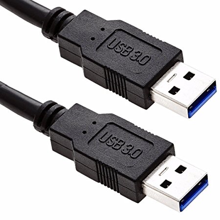 GizzmoHeaven 5M USB 3.0 A Male to A Male Premium Quality SuperSpeed Data Cable Lead - 5 Metre