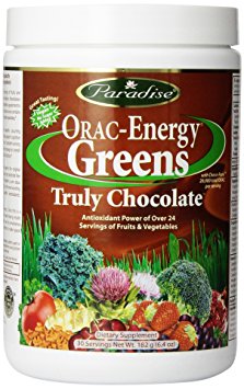 Paradise Herbs Oraac Energy Truly Powder, Chocolate, 182 Gram