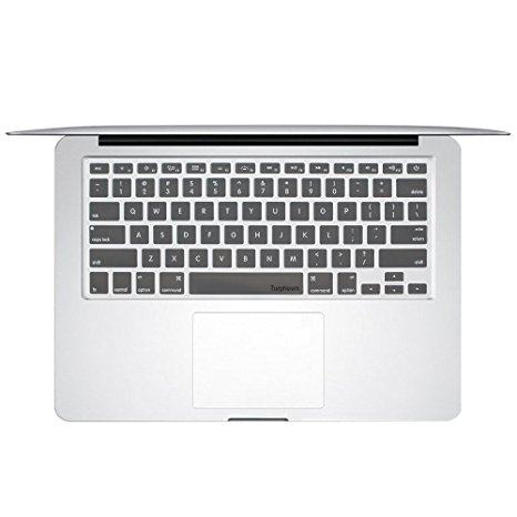 Turphevm Macbook Keyboard Cover , Ultra Thin Silicone Keyboard Protector Skin for Macbook Air 13" and Macbook Pro 13" 15" 17" (with or without Retina Display) and iMac Wireless Keyboard (Clear)