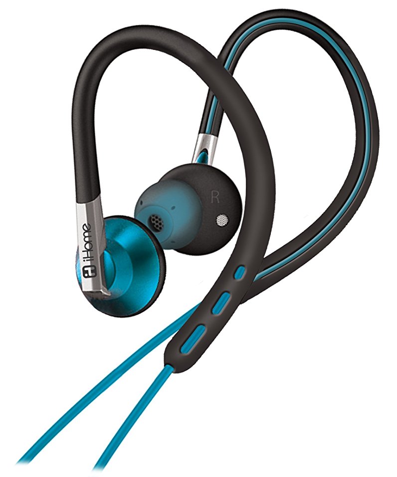 iHome IB11BL Bluetooth Headset for Universal-Blue