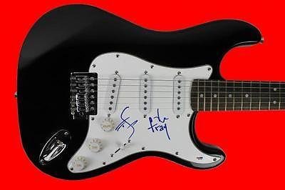 Isaac Slade The Fray Signed Guitar Autographed #Q51240 - Psa/Dna Certi