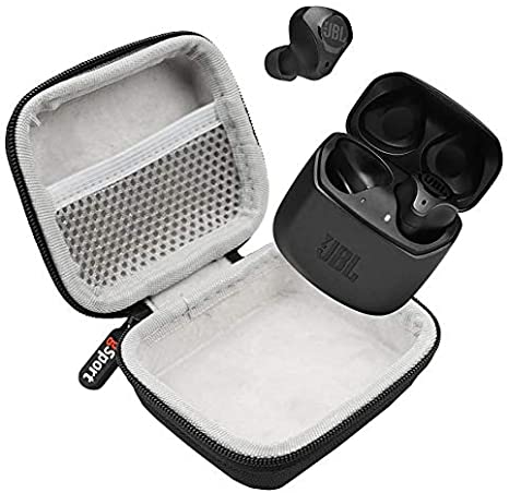 JBL Club PRO  TWS True Wireless in-Ear Headphone Bundle with gSport Deluxe Hardshell Case (Black)