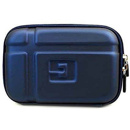Topepop Blue 5.2 inch Carrying Waterproof Hard Skin Cover Case Bag Pouch Universal for 5-inch Garmin Nuvi 52lm 55lm 2450 2460 2595lmt 2539Lmt 2559LMT 2589LMT 1450 1450t 1490 Magellan Roadmate 5045