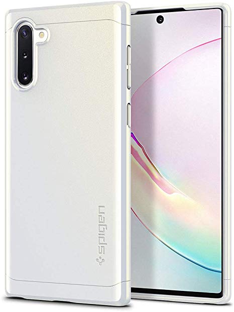 Spigen Thin Fit Classic Designed for Samsung Galaxy Note 10 Case (2019) - Glow White