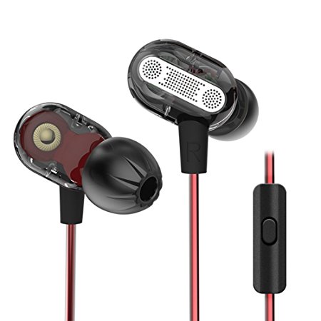 KZ ZSE In Ear Headphone Dynamic Dual Driver Earphone HiFi Bass Music Earbud Sport Running Headset Noise Isolating