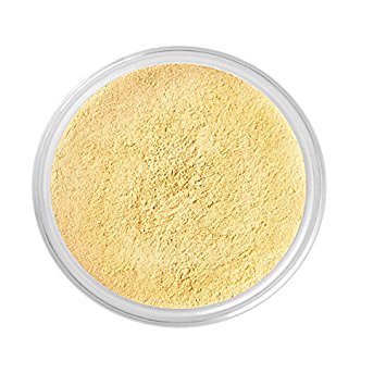 Intelligent Cosmetics® mineral make up foundation, setting veil, concealer, natural mineral ingredients (Yellow Colour Corrector)