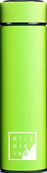 Double Walled Vacuum Sealed Insulated 16oz Hill Hiking Water Bottle/Thermos