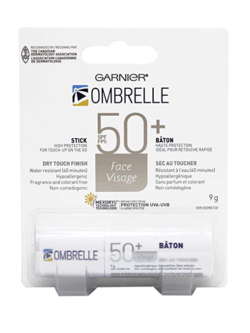 Garnier Ombrelle Face Stick Sunscreen SPF 60, 9 grams