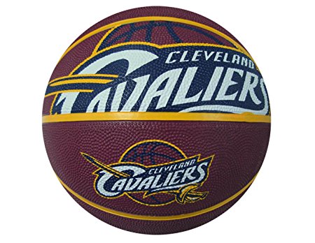 Spalding NBA Courtside Team Outdoor Rubber Basketball