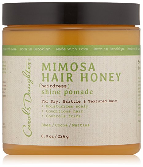 Carols Daughter Mimosa Hair Honey Hair Dress Shine Pomade, 8 Ounce