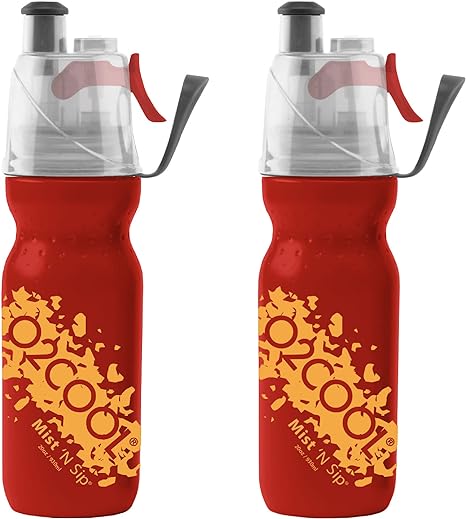O2Cool Mist 'N Sip Drinking and Misting Bottle ArcticSqueeze Classic - 20oz