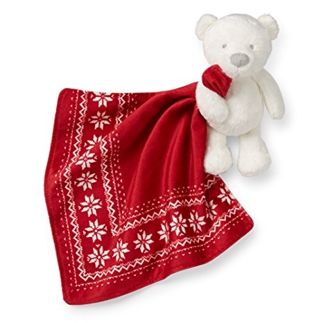 Carter's Holiday Bear Security Blanket