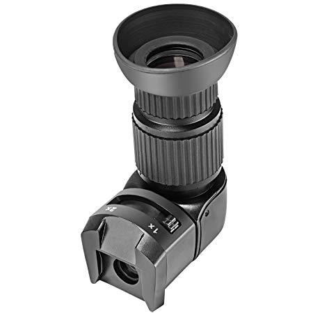 Neewer Perfect 1x-2x Right Angle Viewfinder for Canon,Nikon,Pentax,Panasonic and Other Digital SLR Cameras