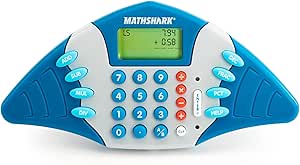 Educational Insights MathShark Electronic Math Game, Handheld Electronic Learning Toy, Ages 6