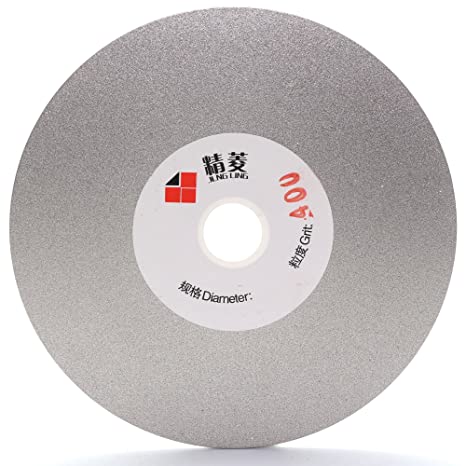 JOINER Diamond Coated Flat Lap Disk Grinding Polishing Wheel 4" inch 100mm Arbor 5/8" Grit 400 Medium