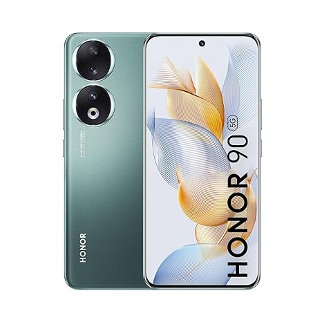 (Refurbished) HONOR 90 (Emerald Green, 12GB   512GB) | India's First Eye Risk-Free Display | 200MP Main & 50MP Selfie Camera | Segment First Quad-Curved AMOLED Screen | Without Charger