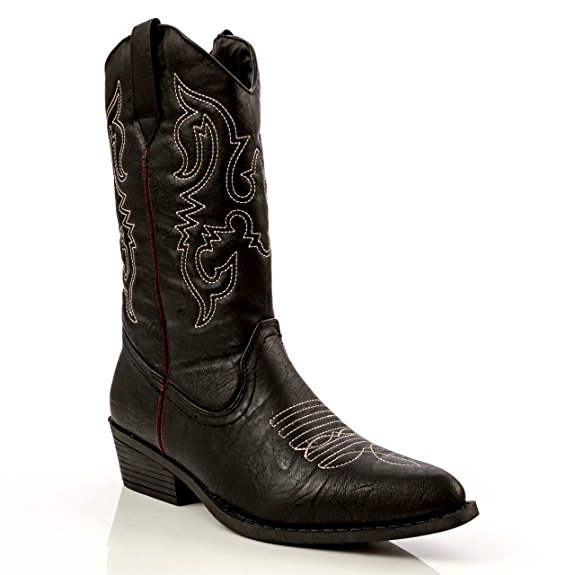 Charles Albert Women's Western Embroidered Cowboy Boot