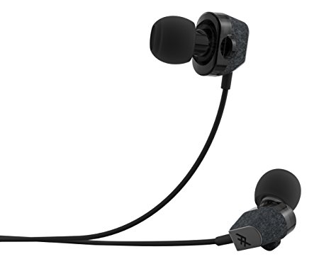 iFrogz Audio - Impulse Duo - Dual Driver Bluetooth Earbuds - Charcoal/Black