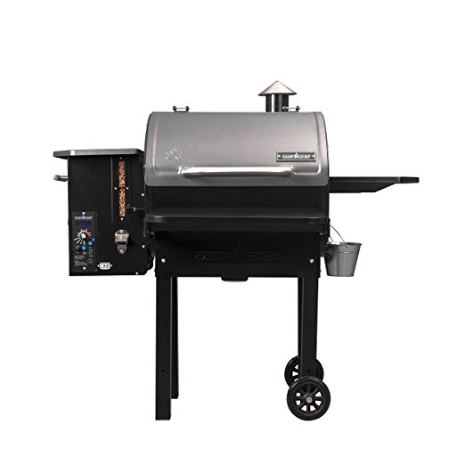 Camp Chef PG24MZG SmokePro Slide Smoker Wood Pellet Grill, Black