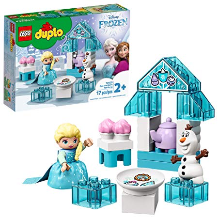 LEGO DUPLO Disney Frozen Toy Featuring Elsa and Olaf's Tea Party 10920 Disney Frozen Gift for Kids and Toddlers, New 2020 (17 Pieces)