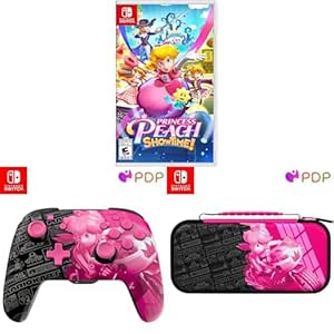 Princess Peach: Showtime!   Grand Prix Princess Peach Controller   Princess Peach Nintendo Switch Case