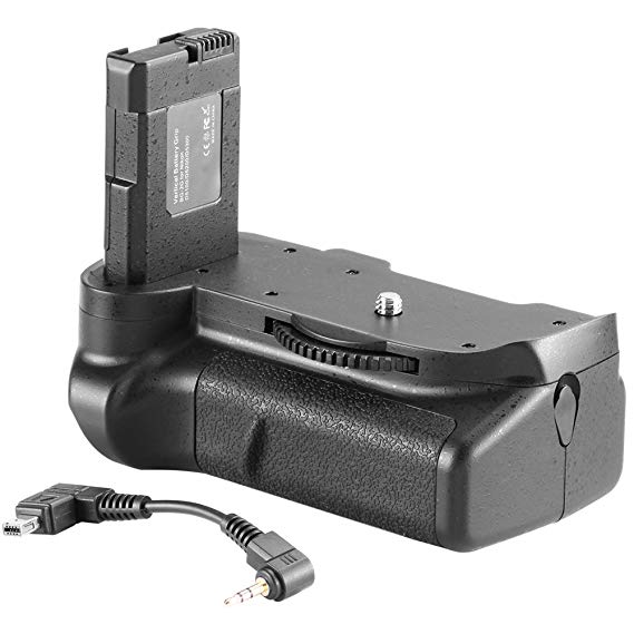 Neewer Multi-power Vertical Battery Grip Work with EN-EL14 Battery For Nikon D5100/D5200 SLR Camera