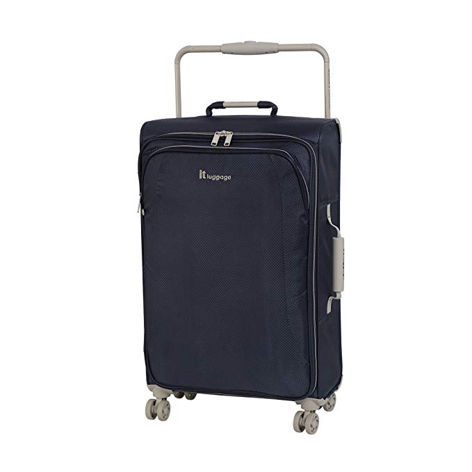 IT Luggage 27.6" World's Lightest 8 Wheel Spinner, Magnet with Cobblestone Trim