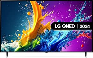 LG 55QNED80T6A 55-Inch 4K UHD Smart TV, (α5 AI Processor Gen7, Freeview Play and Amazon Alexa, 60Hz) [Model 2024]