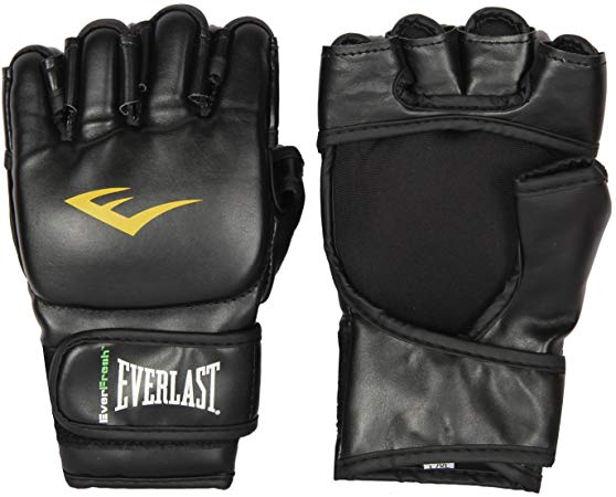 Everlast MMA Grappling Gloves Black Colour S/M