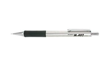 Zebra's M-402 Stainless Steel Mechanical Pencil 0.5mm Black Dozen (59210)