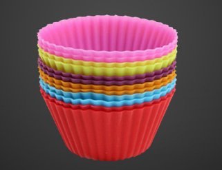 SOURBAN Pantry Elements Silicone Cupcake Liners / Baking Cups