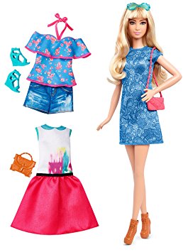 Barbie Fashionistas Doll & Fashions Lacey Blue, Tall Blonde