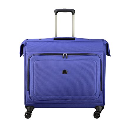 Delsey Luggage Cruise Lite Softside Spinner Trolley Garment Bag, Blue