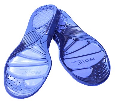 Massaging Gel Insoles for back Pain Foot Pain Orthotics and pressure relief New Design