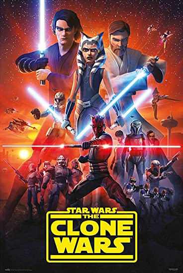 Star Wars: The Clone Wars - TV Show Poster (Season 7 - Key Art) (Size: 24" x 36")