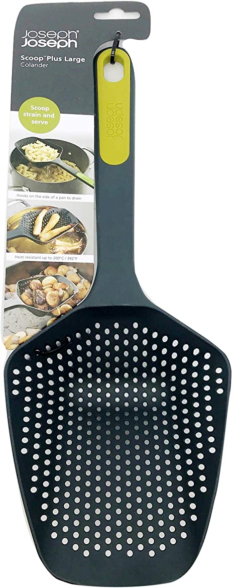 Joseph Joseph 10160 Scoop Plus Colander, Large - Grey/Green