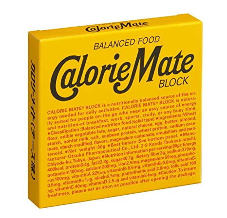 Otsuka Calorie Mate Balanced Food Chesse 2.82oz/80g (10pack)