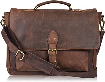 Clifton Heritage Briefcases for Men – Leather Satchel Laptop Mens Messenger Bag