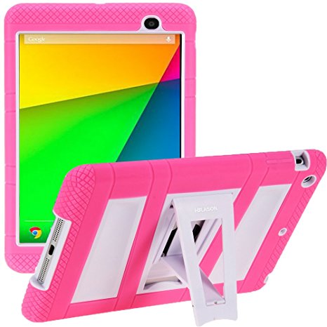 i-Blason Google New Nexus 7 FHD 2nd Generation ArmorBox 2 Layer Convertible [Hybrid] Protection KickStand Case for Kids Friendly