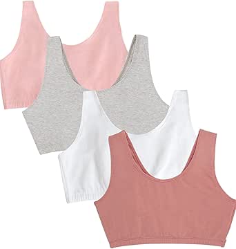 Fruit of the Loom Women's Built Up Tank Style Sports Bra Value Pack