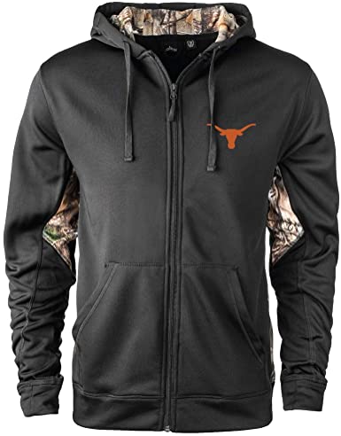 Dunbrooke Apparel NCAA mens Decoy Realtree Tech Fleece Fullzip Hoodie