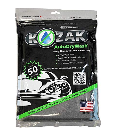 Kozak Auto DryWash, 3.8 sq. ft - 3 Pack