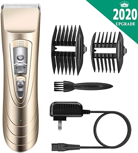 AIBORS Dog Clippers for Grooming Quiet Rechargeable Cordless Professional Dog Grooming Clippers Electric Pets Hair Trimmers Shaver for Small Large Dogs Cats Pets