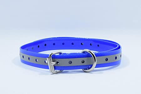 EveryPet Replacement ¾” Collar Strap Bands with Double Buckle Loop Training for All Brands of Pet Shock Bark e Collars and Invisible Fences.
