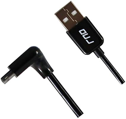 RND Apple Certified 30 Pin Right Angle Cable for iPad iPhone 4 iPod Classic (3 feet/Black)